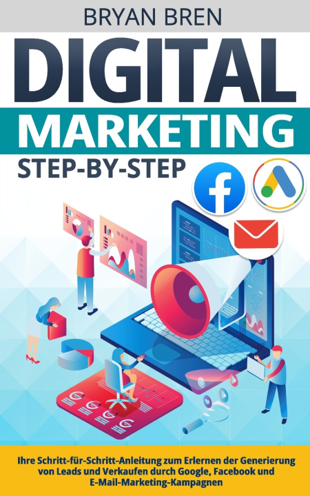 Kniha Digital Marketing Step-by-Step Bryan Bren