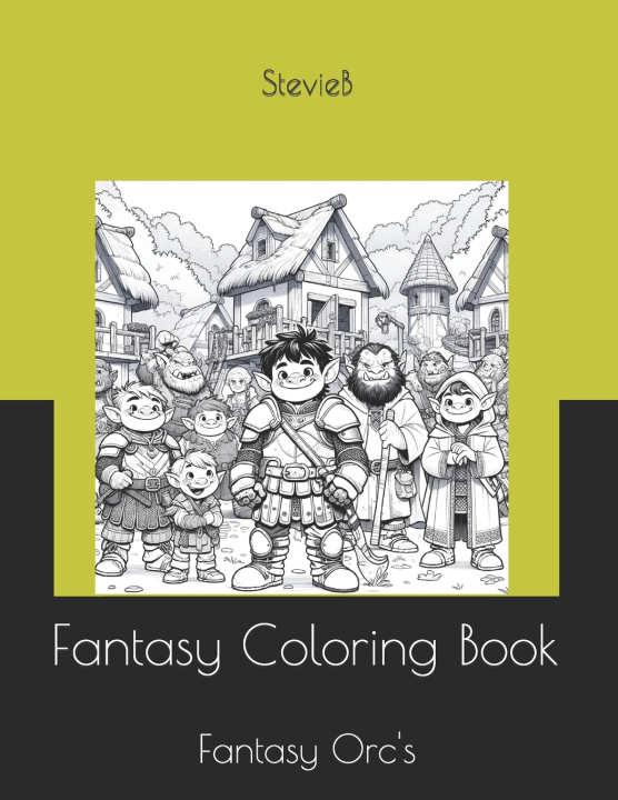 Książka Fantasy Coloring Book Steven Balderrama