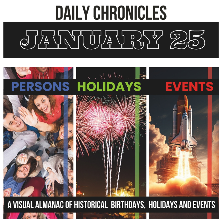 Knjiga Daily Chronicles January 25 Dmitry K.