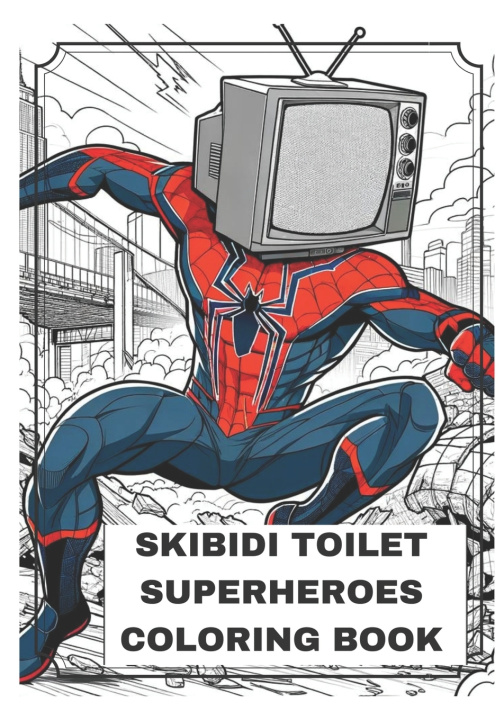 Książka SKIBIDI TOILET SUPERHEROES PABLO CESAR RAMIREZ