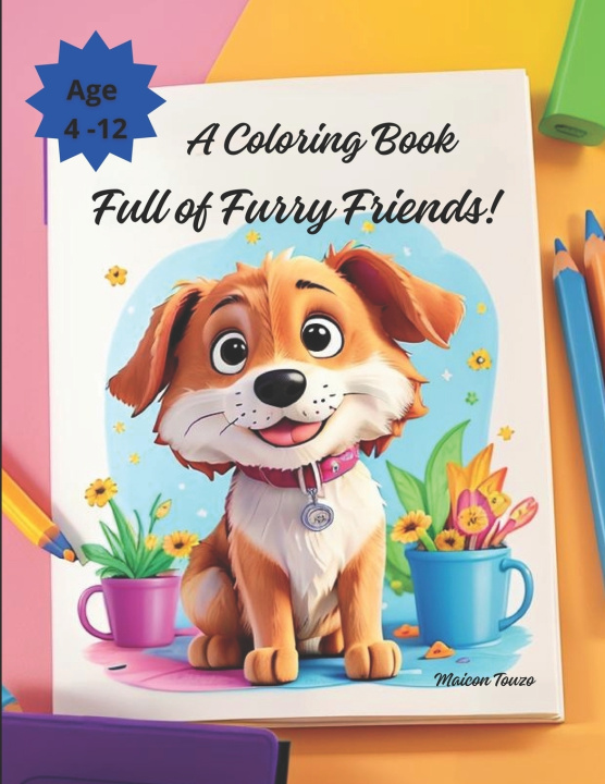 Knjiga A Coloring Book maicon willian touzo