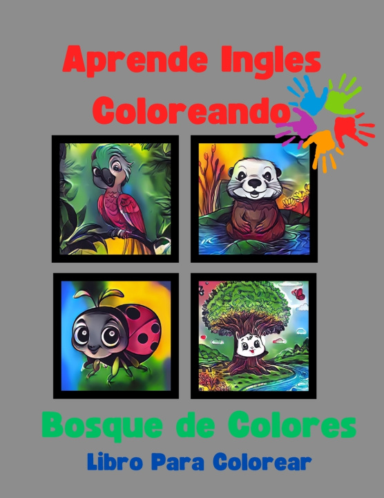 Kniha Aprende Ingles Coloreando Alexita Leon
