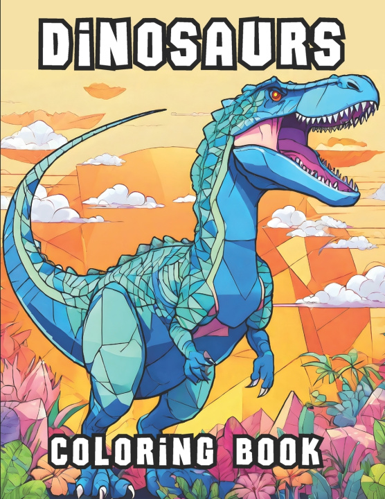 Książka Dinosaurs Coloring Book Yakoub Az