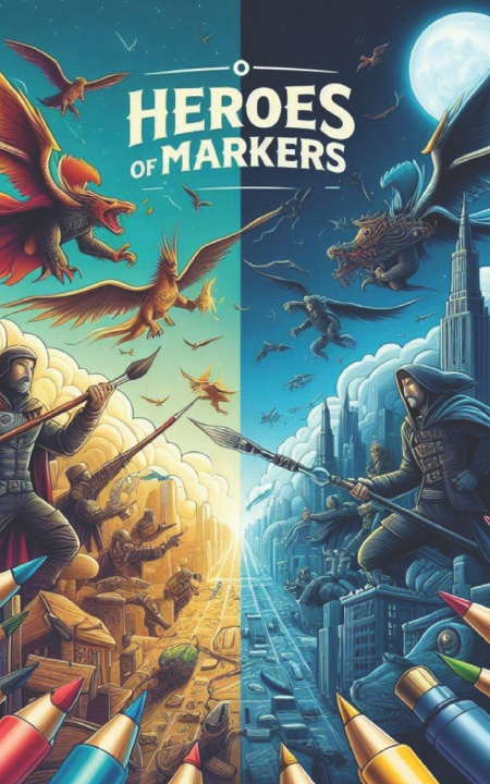 Książka Heroes of markers Luca Bondì