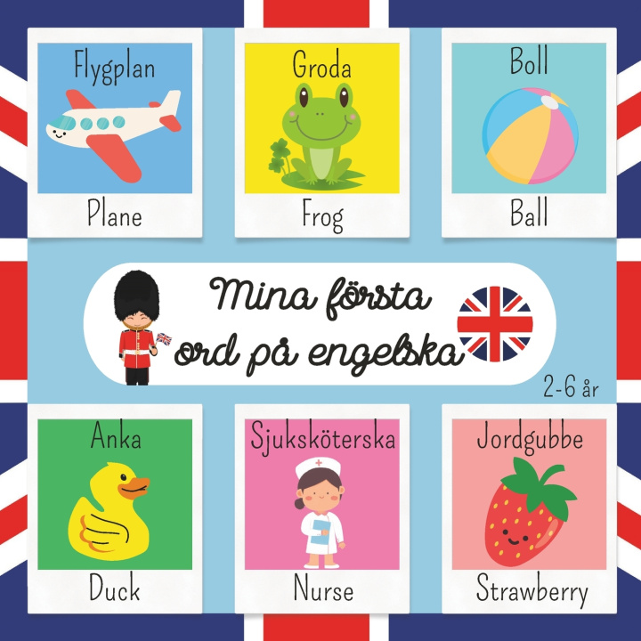 Książka MINA FÖRSTA ORD PÅ ENGELSKA KidsLoveBooks