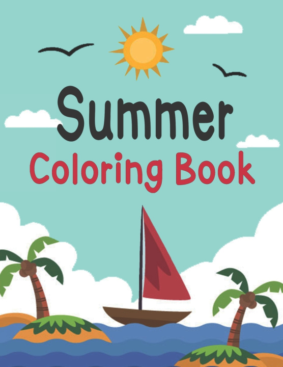 Książka Summer Coloring Book Oussama Zinaoui