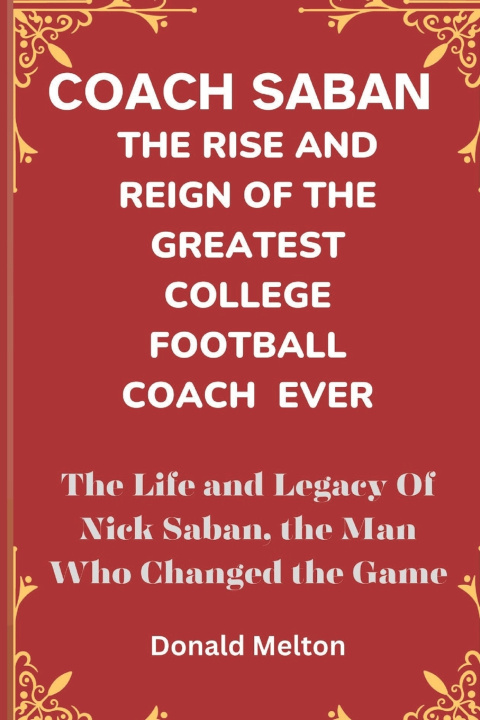 Knjiga COACH SABAN Donald Melton