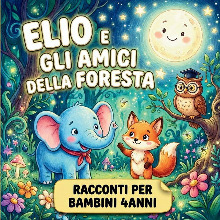 Livro Elio e gli Amici della Foresta - Racconti per Bambini 4 Anni Marceline P. Underson