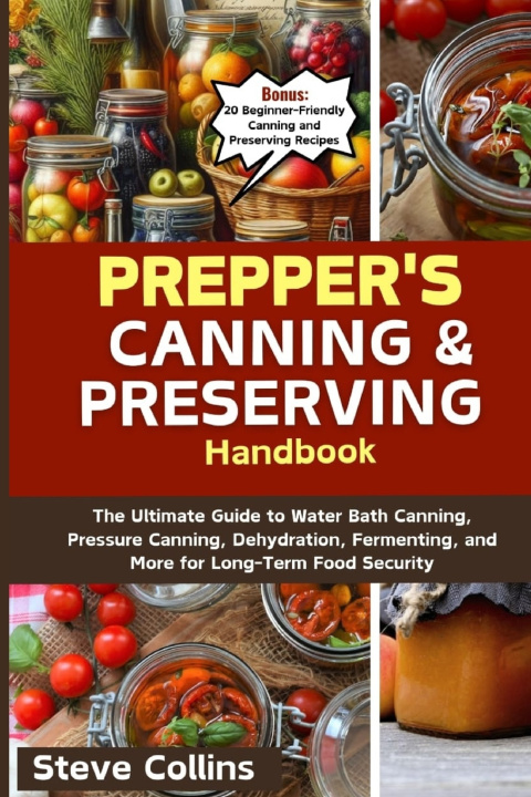 Książka Prepper's Canning and Preserving Handbook Steve Collins