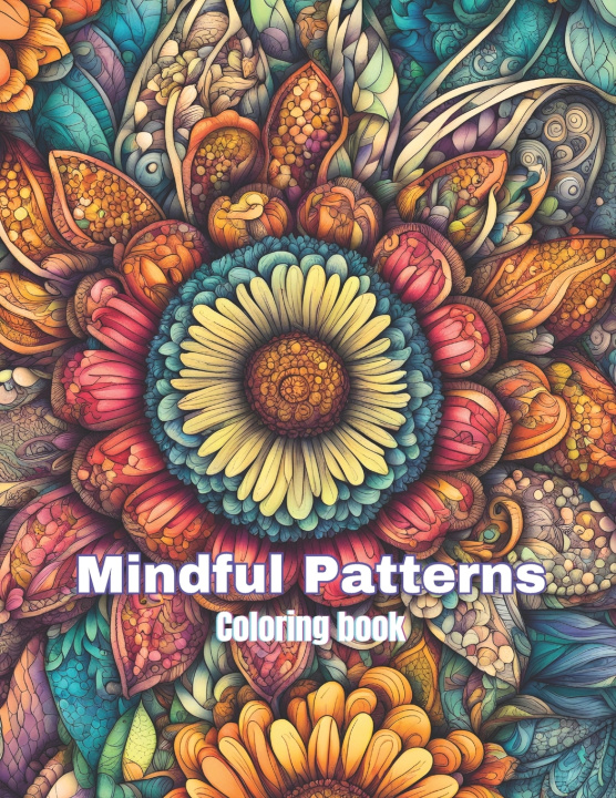 Knjiga Mindful Patterns Coloring book Nathan J. Fox
