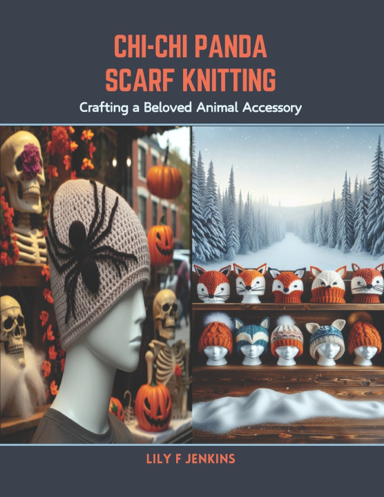 Książka Chi-Chi Panda Scarf Knitting Lily F Jenkins