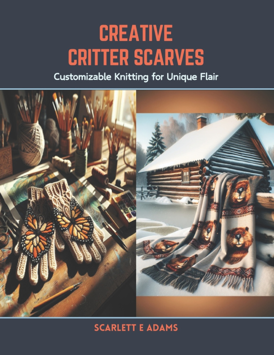 Książka Creative Critter Scarves Scarlett E Adams
