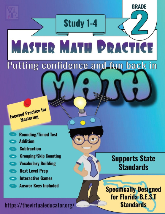 Kniha Master Math Practice-2nd Grade MAed MBA Georgia R. Davis
