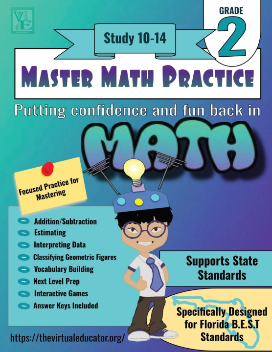 Knjiga Master Math Practice-2nd Grade MAed MBA Georgia R. Davis