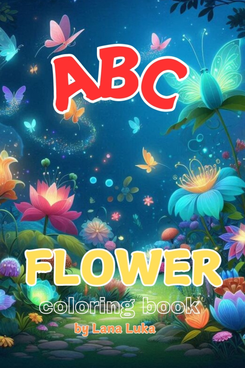 Kniha Flower ABC Lana Luka