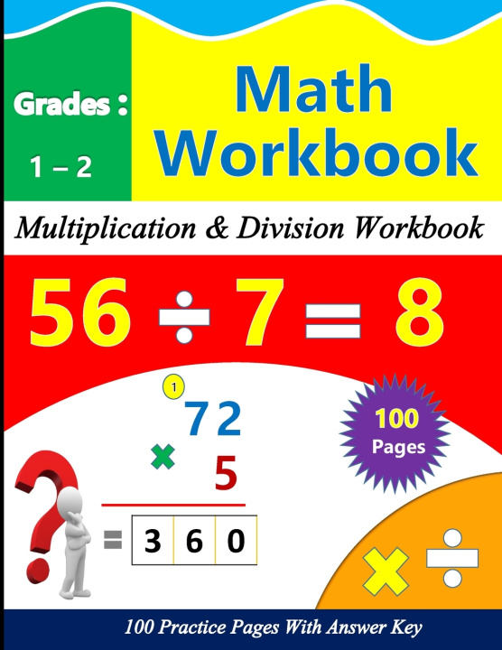 Książka Multiplication and Division Math Practice for 1st-2nd Grade Bassan Lgagh