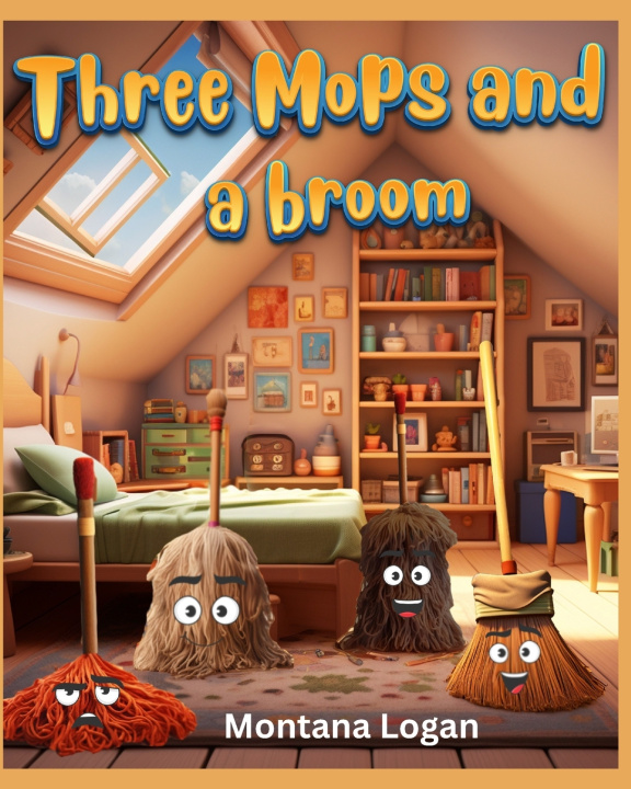 Knjiga Three Mops and a Broom Montana Logan