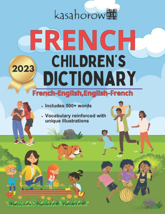 Książka French Children's Dictionary kasahorow