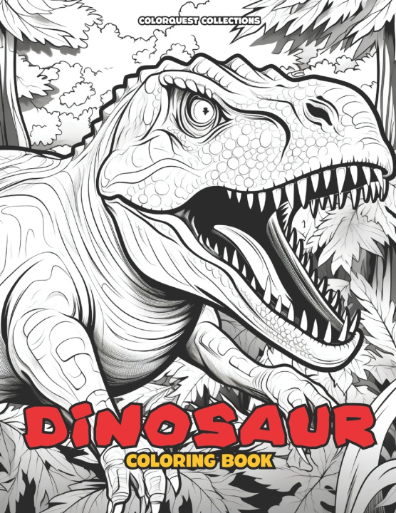 Knjiga Dinosaur Coloring Book Hey Sup Bye Publishing