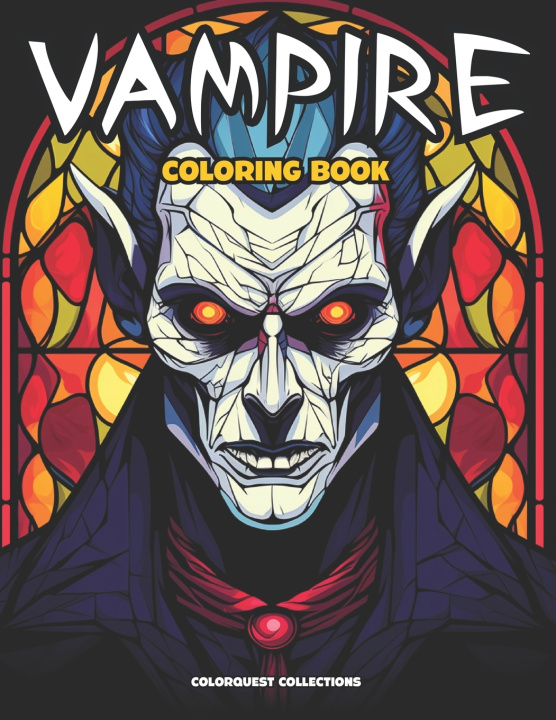 Buch Vampire Coloring Book Hey Sup Bye Publishing