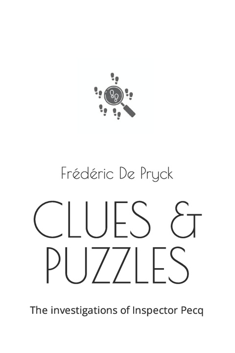 Książka CLUES & PUZZLES Frédéric De Pryck