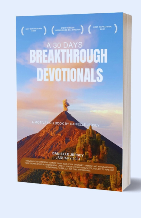 Kniha A 30 Days Breakthrough Devotionals Danielle Jersey