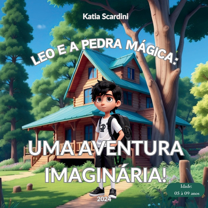 Książka Leo, e a Pedra Mágica Katia Scardini