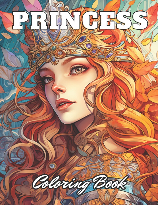 Kniha Princess Coloring Book Tomas Veum