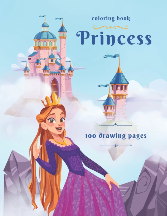 Książka Princess Coloring Book Book City