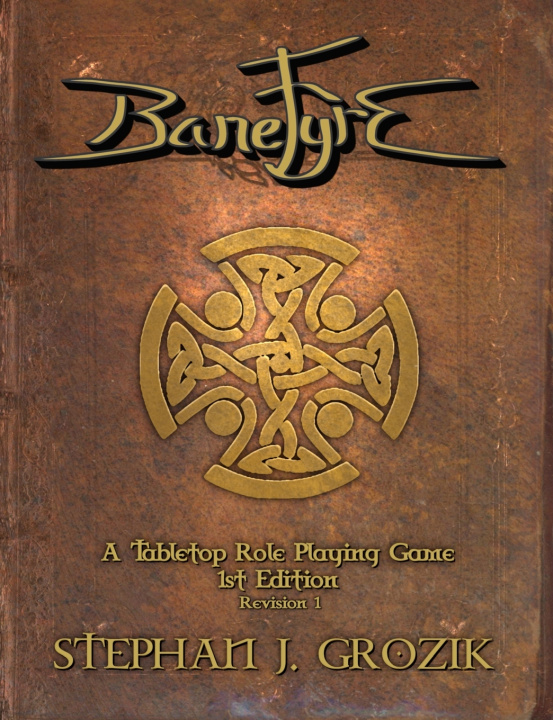 Kniha BaneFyre Stephan J. Grozik