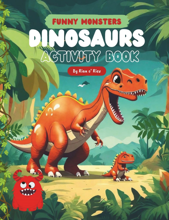 Książka Dinosaur Activity Book Rian Maini