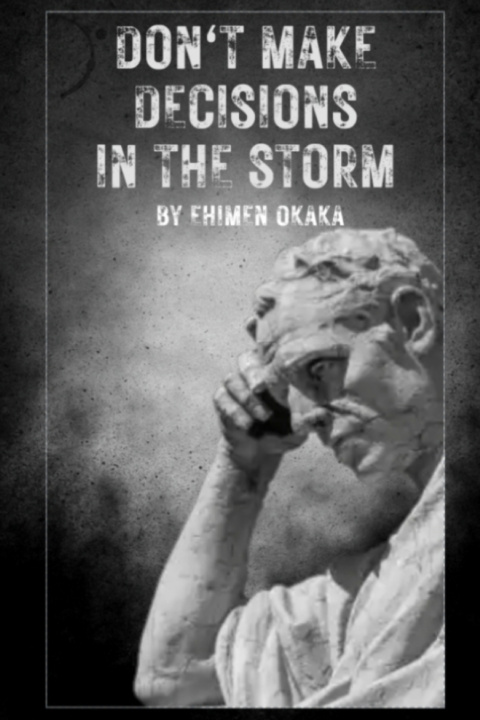 Książka Do Not Make Decisions in the Storm Friar Ehimen Gabriel Okaka