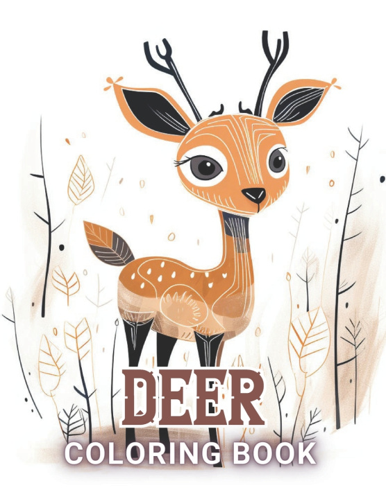 Książka Deer Coloring Book Tomas Veum