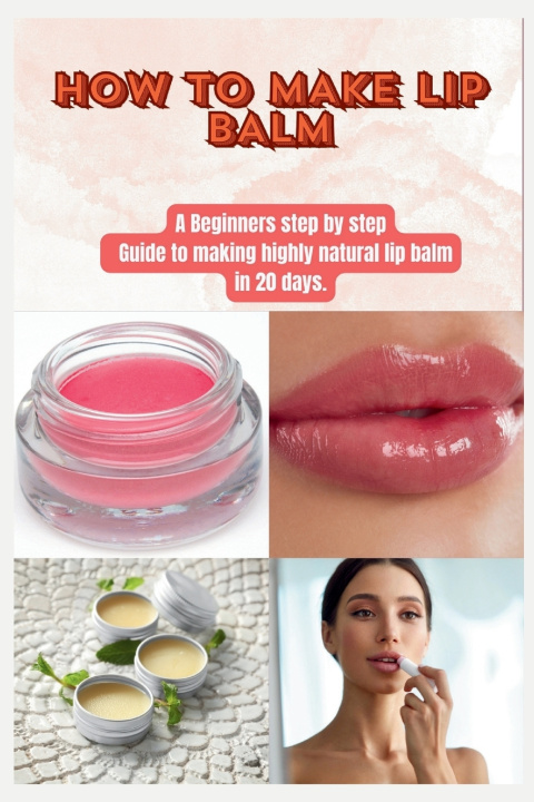 Książka HOW TO MAKE LIP BALM Simple Whiz