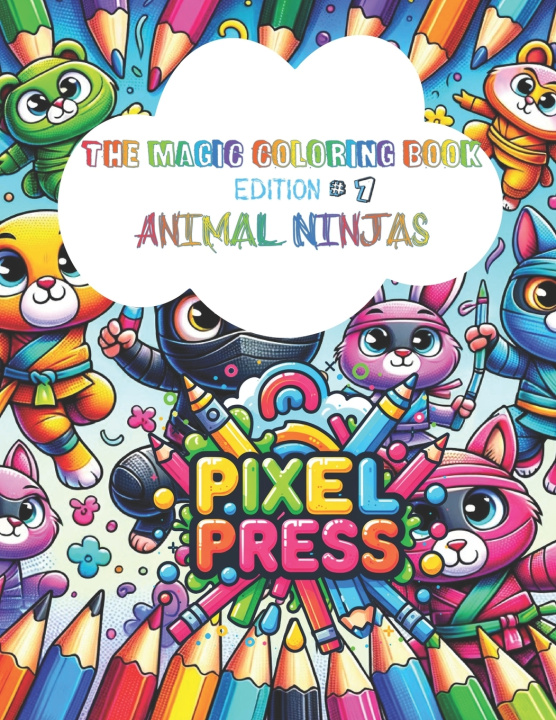 Knjiga The magic coloring book Isaac Josue Escalante