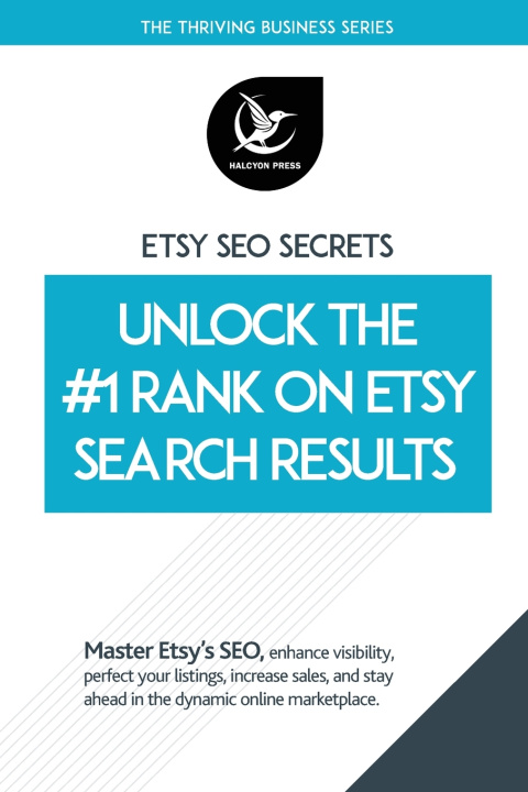Książka Etsy SEO Secrets Halcyon Press