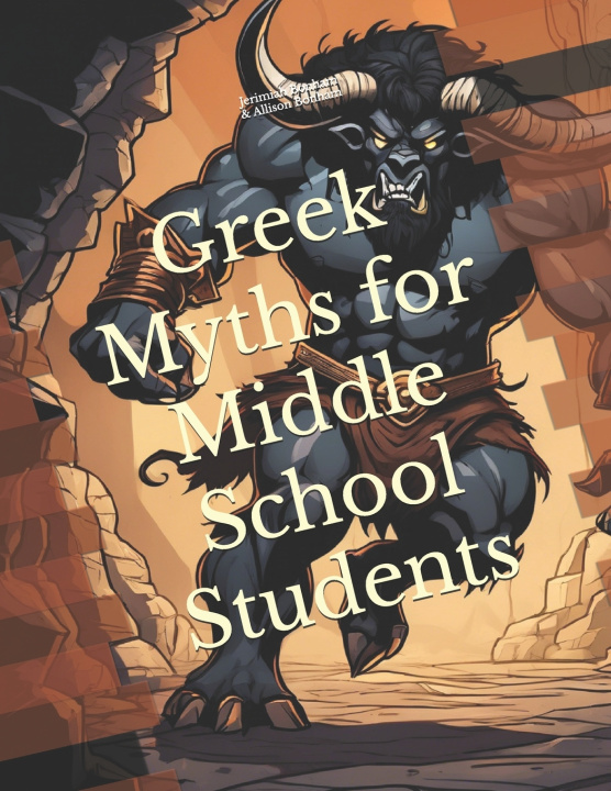 Książka Greek Myths for Middle School Students Allison Bonham