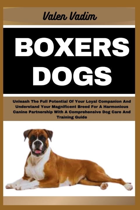 Książka BOXERS DOGS Valen Vadim
