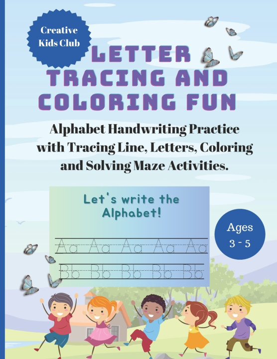 Książka LETTER TRACING AND COLORING FUN JIGYASHA SRIVASTAVA