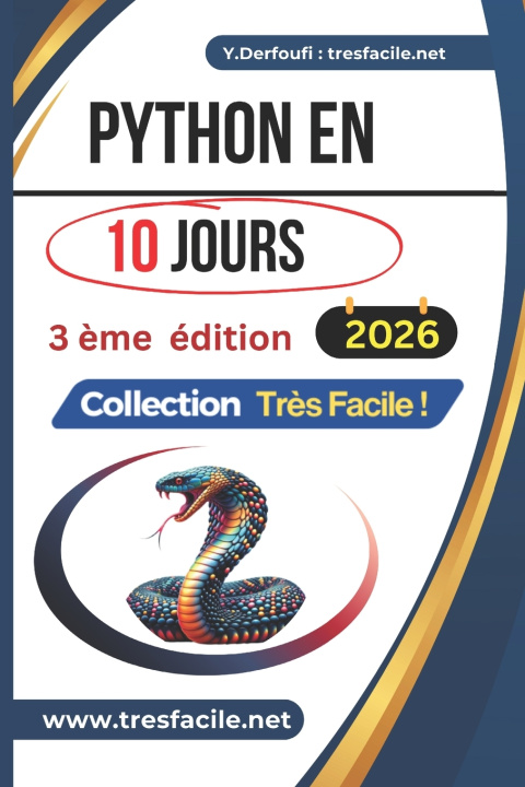 Kniha Python En 10 Jours Younes Derfoufi