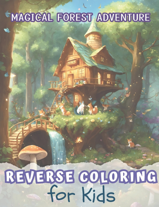 Książka Reverse Coloring Book for Kids Érica Billstorm