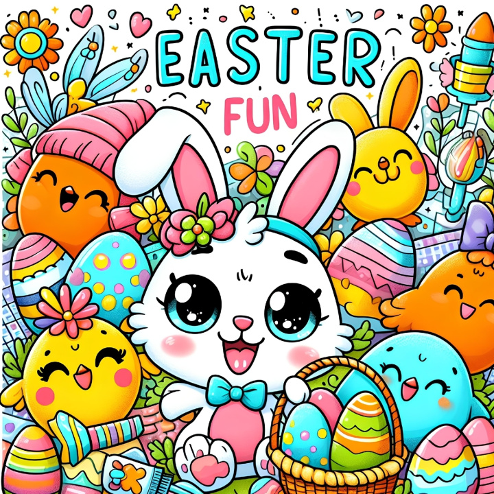Kniha Easter Fun Colorama Arts
