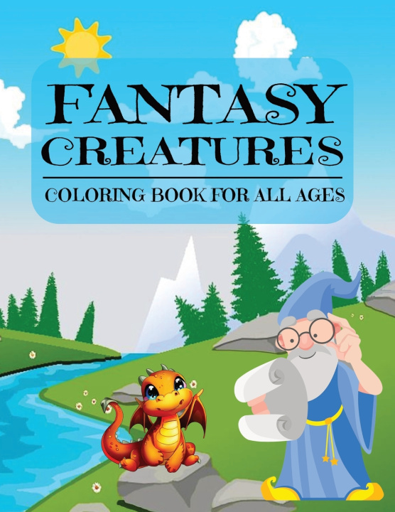 Kniha Fantasy Creatures Wawadehut Design