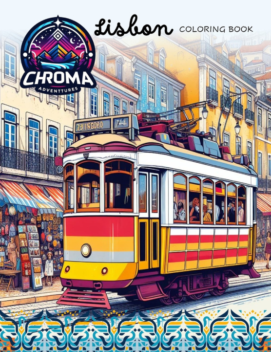 Książka Chroma Adventures Lisbon David Jesús Duarte
