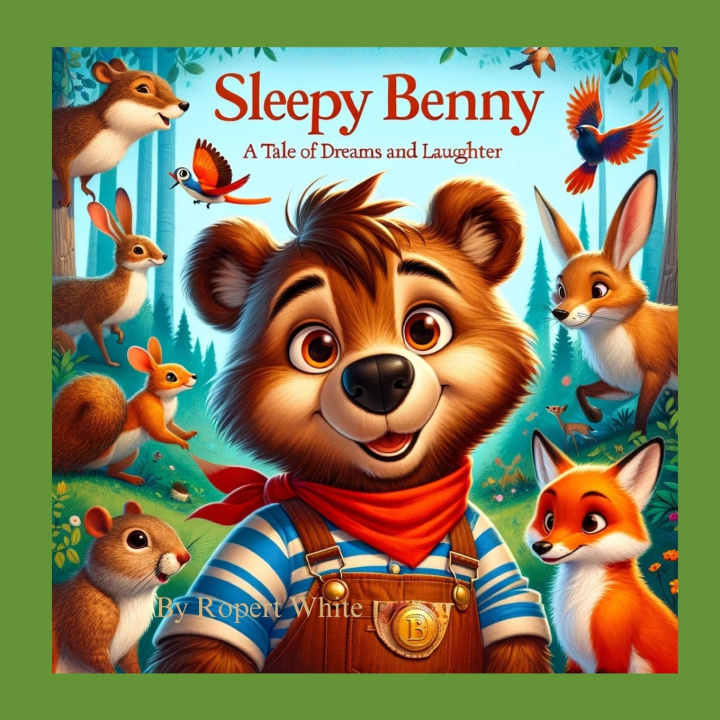 Kniha Sleepy Benny Ropert White
