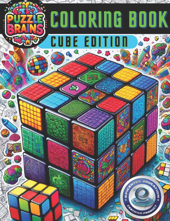 Knjiga Puzzle Brains Coloring Book Jessica LeNeave