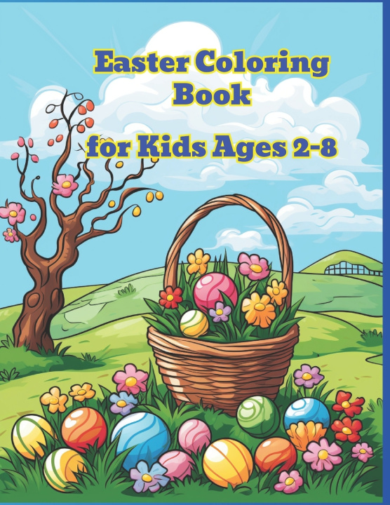 Kniha Easter Coloring Book Adam Ciechlecki