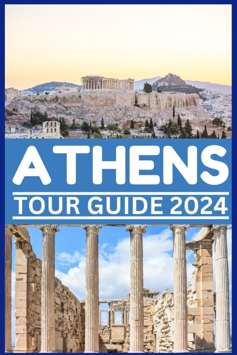 Książka ATHENS TOUR GUIDE 2024 STEVES KELVIN