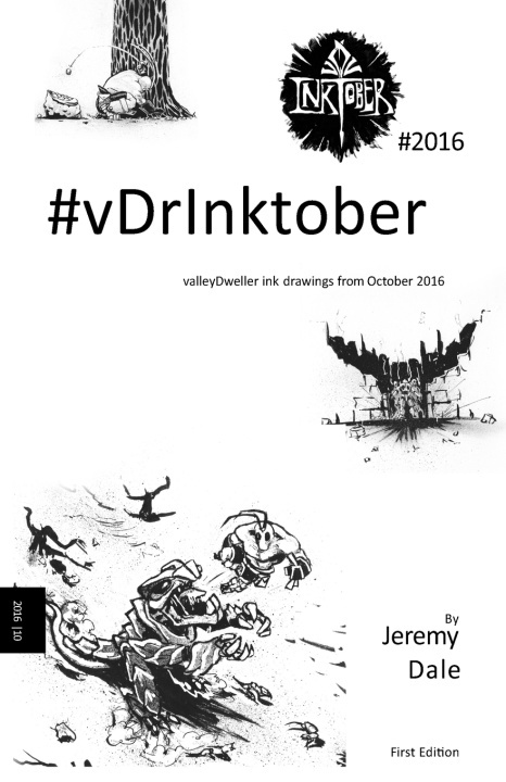 Kniha vDrInktober 2016 Jeremy (jerO) Dale