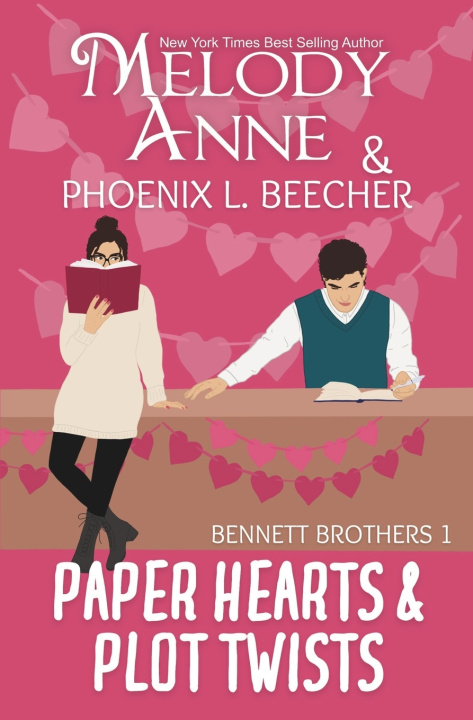 Kniha Paper Hearts and Plot Twists Melody Anne
